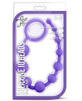 Blush Novelties' Luxe Silicone Anal Beads - Smooth, Body-Safe Indulgence Fleshlight Male Masturbators